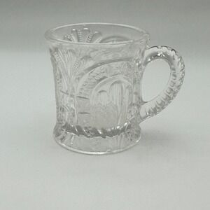 EAPG Bryce Higbee Admiral Ribbed Ellipse Small Creamer Pitcher